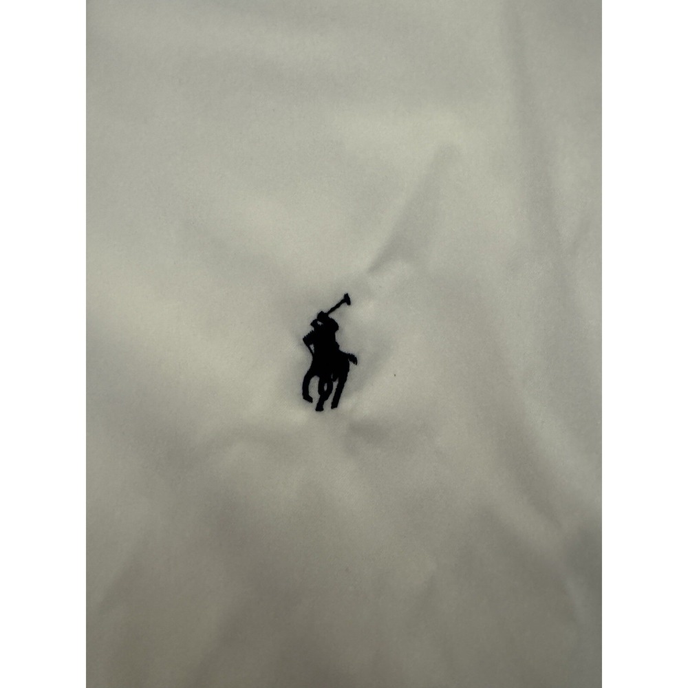 Polo Ralph Lauren Performance 5XB Big Short Sleeve Button Shirt White New Nylon - Picture 2 of 9
